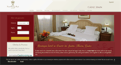 Desktop Screenshot of hotelbodegareal.com