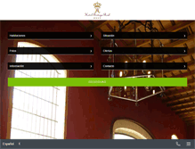 Tablet Screenshot of hotelbodegareal.com